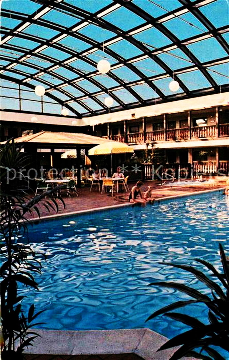 Midway Motor Lodge - Postcard For Warren Location (newer photo)